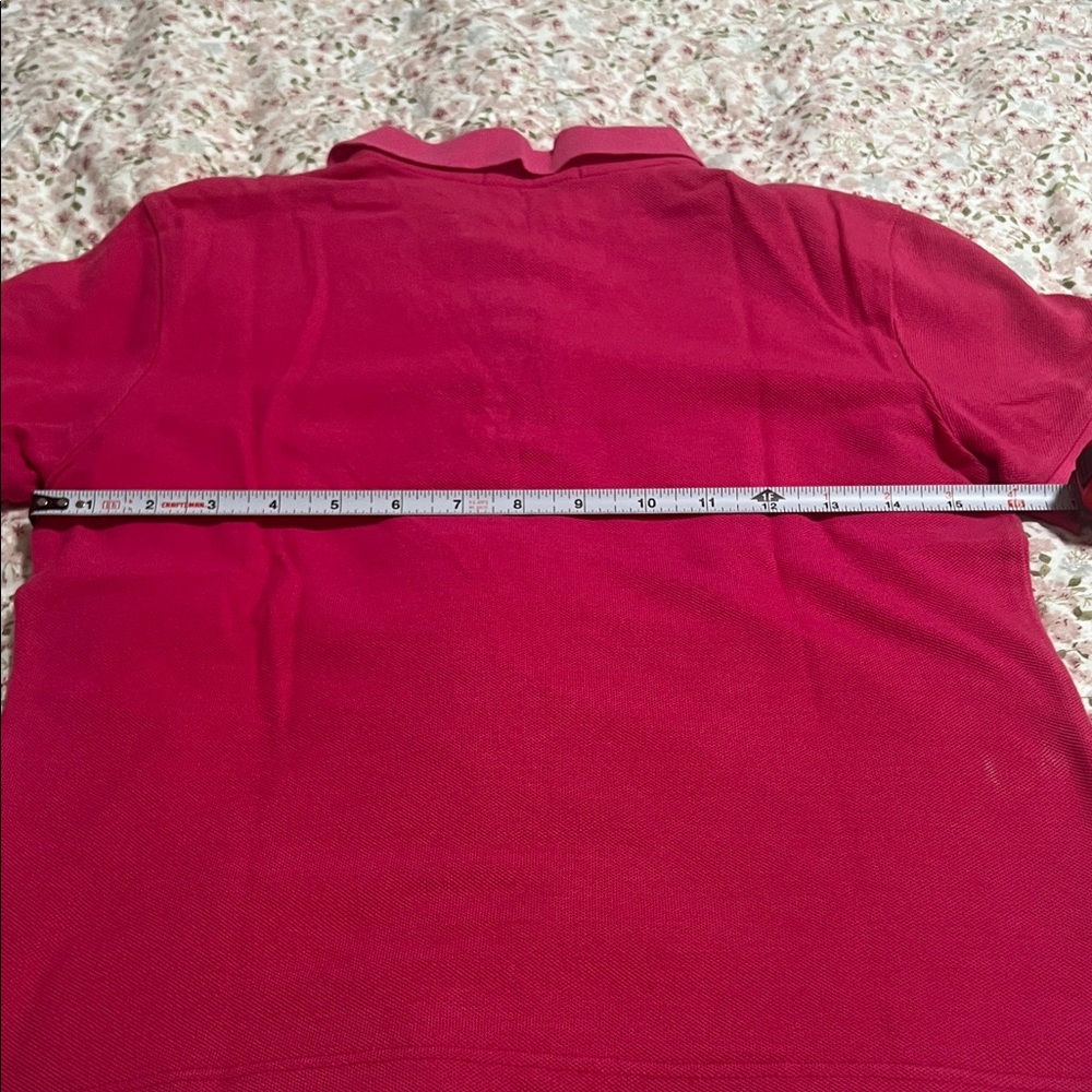 Burberry Bright Pink Polo with Logo - Picture 10 of 10